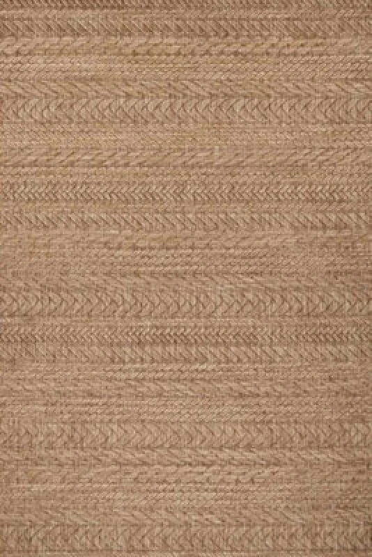 Image of THE RUGS Indoor Outdoor Granado Rug Chevron Design, Weather Resistant Pile in Beige Size: 200cm x 290cm Beige Unisex 200cm x 290 cm