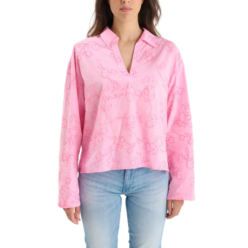Image of Le Temps des cerises Womens T-Shirt Le Temps des cerises Bertin Multicolore Female XS