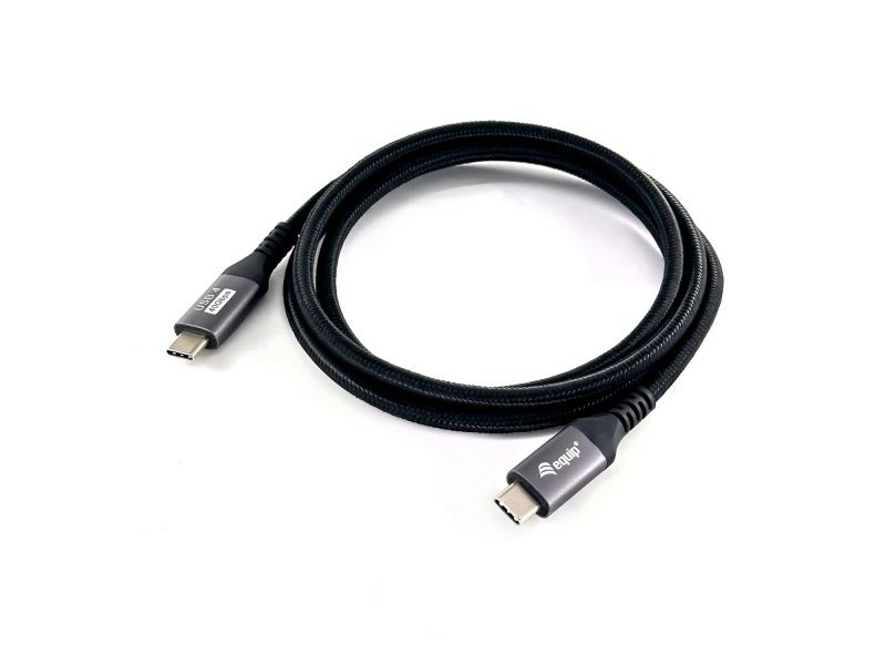 Image of Equip USB 4 Gen 3 C to C Cable. M/M. 1.2m. 8K/60Hz. 40Gbps. PD3.1 240W