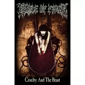 Image of Cradle Of Filth - Cruelty And The Beast Textile Poster