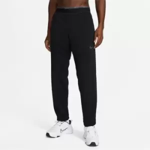 Image of Nike Pro Mens Fleece Fitness Pants - Black