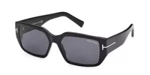 image of Tom Ford Sunglasses FT0989 SILVANO-02 01A