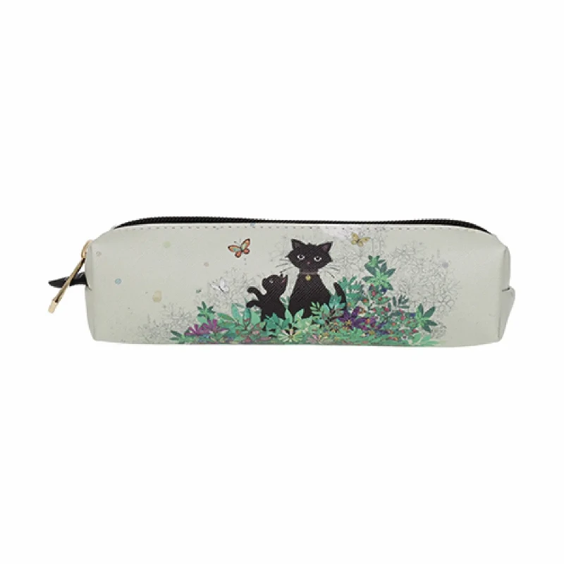 Image of Kiub Long Pencil caseten Pencil caseten garden woman Kiub Bug Art Blanc Female 5x20x5 cm