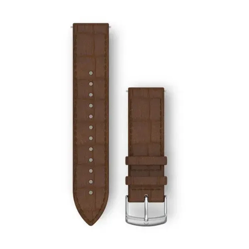 Image of Garmin 010-12691-0D Quick Release Strap (20mm) Dark Brown Watch