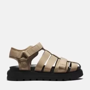 Image of Timberland Ray City Ankle-strap Sandal For Her In Beige Beige, Size 8