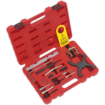 image of Sealey Diesel and Petrol Engine Setting and Locking Combination Kit for Ford Belt and Chain Driven Engines