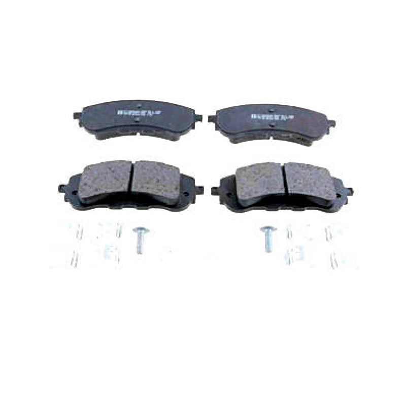 Image of ZIMMERMANN 25895.185.2 Brake pad set Front Axle, with sliding plate, with bolts/screws Brake Pad Set,disc brake (402)