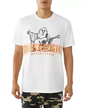 Image of True Religion Buddha Stencil Short Sleeve Crewneck Tee