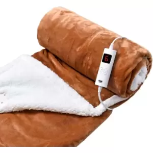 Image of GlamHaus Electric Heated Throw