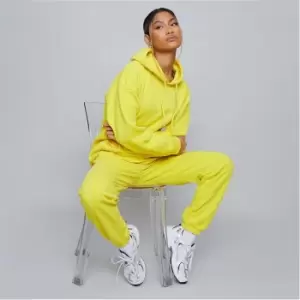 I Saw It First Overdye Oversized Joggers - Yellow