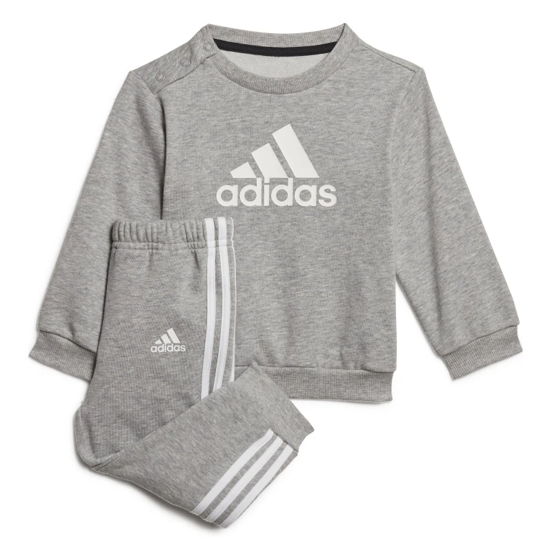 Image of adidas Infants BOS Jog French Terry Set - Grey Grey 12 - 18 Months