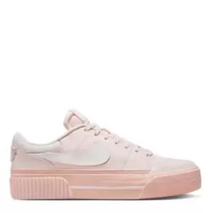 Image of Nike Court Legacy Lift Womens Shoes - Pink