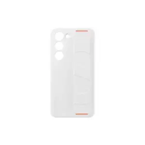 image of Samsung Galaxy S23 Silicone Grip Case in White (EF-GS911TWEGWW)