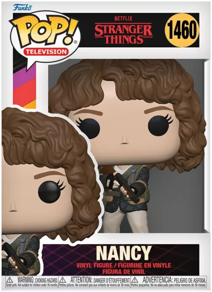 image of Stranger Things Season 4 - Nancy vinyl figurine no. 1460 Funko Pop! multicolour