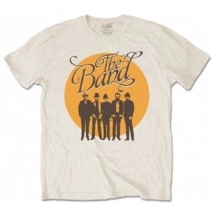 Image of The Band Circle Loge Mens Sand T Shirt X Large