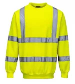 image of RS PRO Yellow Men Work Sweatshirt, M