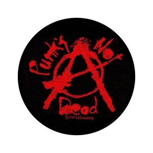 Image of Generic - Punks Not Dead Standard Patch
