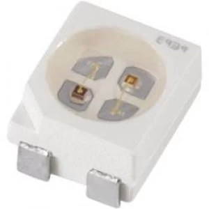 Image of SMD LED multi colour PLCC4 Red Green 8 mcd 10 mcd 120