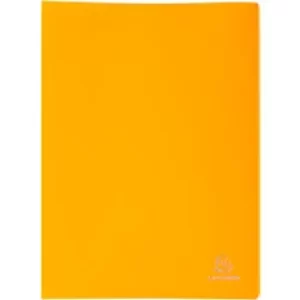 Image of Exacompta Display Books PP Eco A4, 20 Pkts, Yellow, Pack of 20