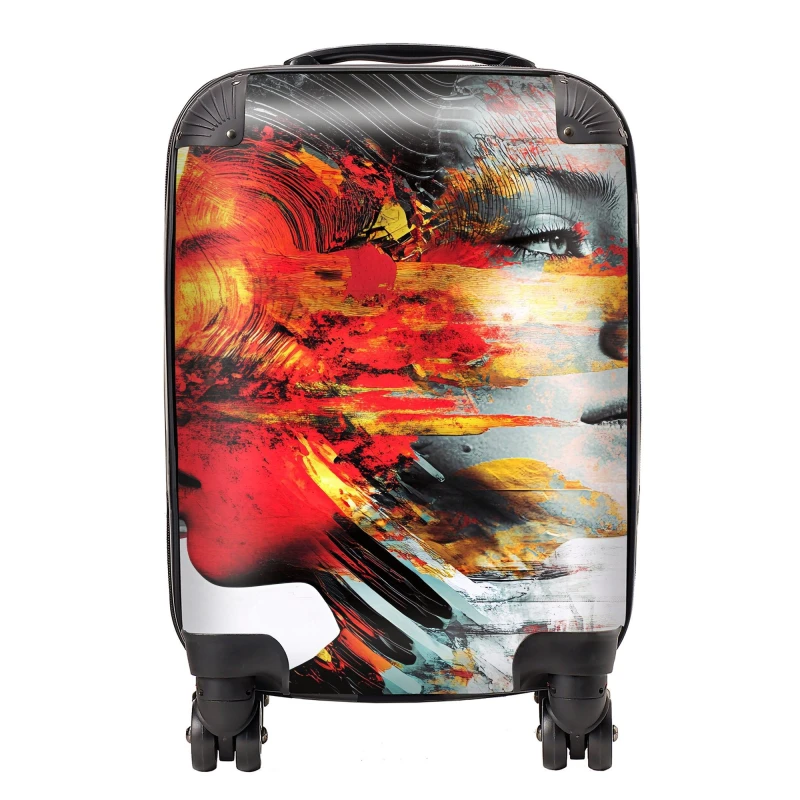 Image of Designer Luggage Calista Vale: 00004 Suitcase Size: Large Multicolor Unisex Large