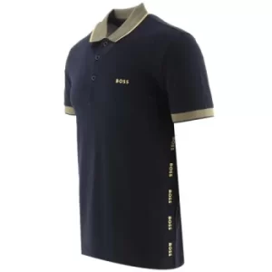 BOSS Dark Blue Paule Polo Shirt