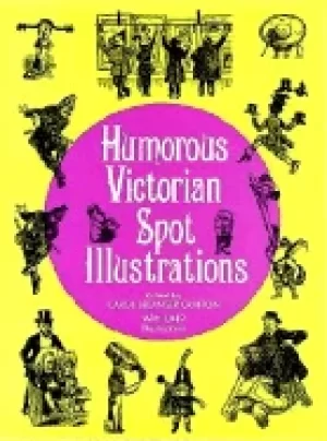 Image of humorous victorian spot illustrations