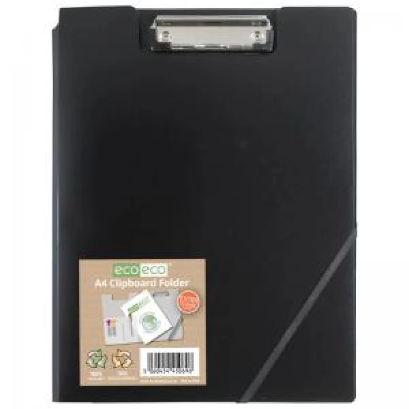 Image of Eco Eco Assorted A4 50% Recycled Clipboard eco069-S