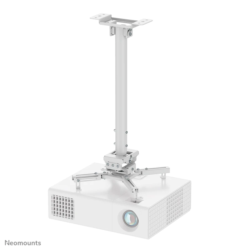 Image of Neomounts CL25-540WH1 Beamer ceiling mount - h 60.5-90.5cm - easy-ins