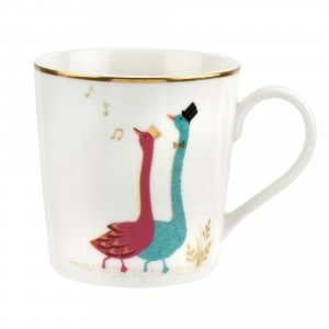 image of Sara Miller for Portmeirion Piccadilly Gliding Geese Mug