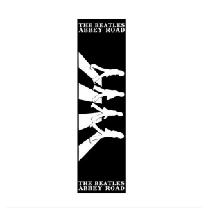 image of The Beatles - Abbey Road Silhouette Bookmark