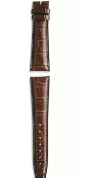 Image of IWC Strap Alligator Dark Brown For Folding Clasp