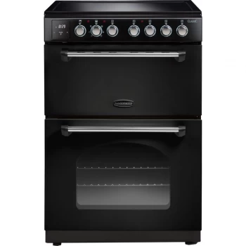 Image of Rangemaster Classic CLA60EIBL Double Oven Induction Hob Electric Cooker