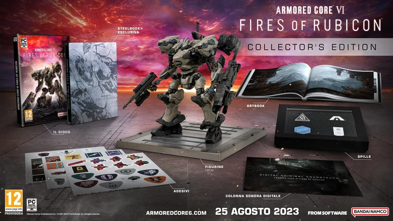 Image of Armoured Core 6 Fires of Rubicon Collectors Edition PC Game