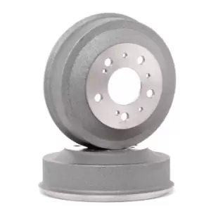 Image of RIDEX Brake Drum FIAT,PEUGEOT,CITROEN 123B0096 1306211080,424738,424738 Rear Brakes,Drum Brake