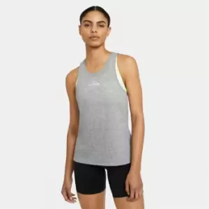 Image of Nike City Sleek Tank Top Womens - Grey
