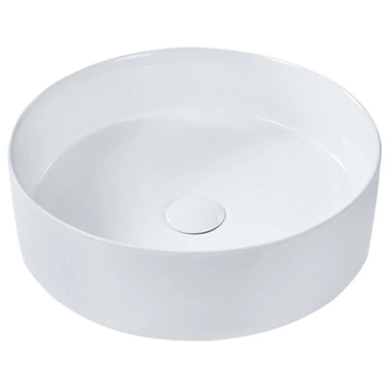 Image of Beliani Countertop Basin Tebar 400 mm Ceramic White