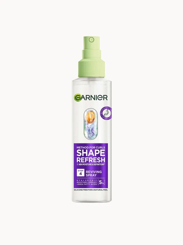 Image of Garnier Method For Curls Spray, up to 48H moisture and definition 150ml