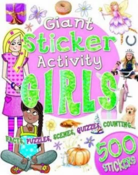 Image of Giant Sticker Activity Girls Book