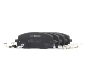 Image of Bosch Brake pad set 0 986 494 594 Brake pads,Brake pad set, disc brake HYUNDAI,KIA,i10 (PA),Picanto (SA)