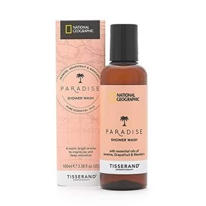 image of Tisserand Aromatherapy National Geographic Paradise Shower Wash 100ml