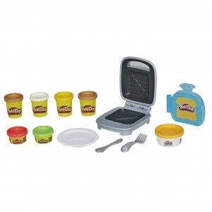 image of Play-Doh Kitchen Creations Cheesy Sandwich Playset