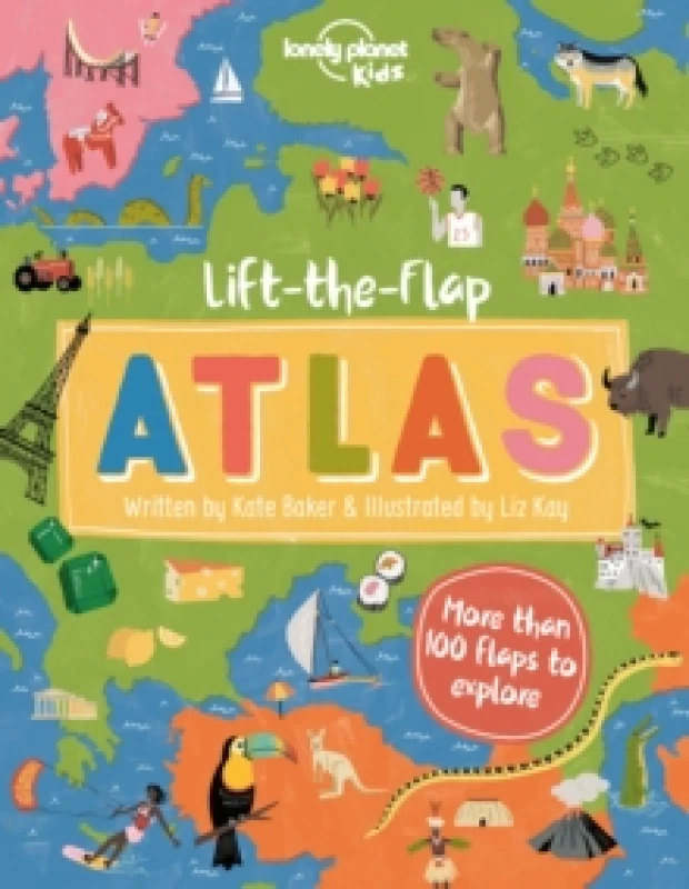Image of Lonely Planet Kids Lift-the-Flap Atlas Hardback