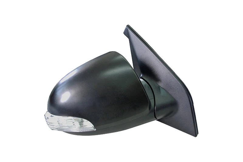 Image of PRASCO KI3227223 Wing mirror Right, black, untinted Outside Mirror (50)