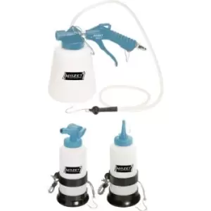 image of Hazet 4969-1/3 Pneumatic Brake Fluid Bleeder Set