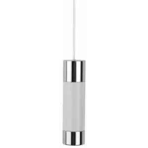 Image of Miller New Classic Light Pull - Chrome And White - 6996C - Chrome / White