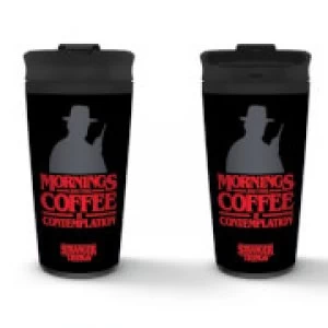 Image of Stranger Things (Contemplation) Metal Travel Mug