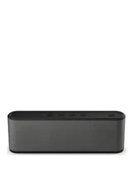 image of Kitsound Boombar 30 Bluetooth Speaker - Black/Gunmetal