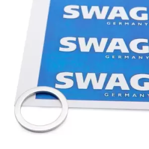 Image of SWAG Oil Drain Plug Gasket 55 92 2149 Oil Drain Plug Seal,Drain Plug Gasket FORD,VOLVO,POLESTAR,Focus II Schragheck (DA_, HCP, DP)