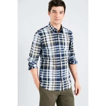 Jack Wills Salcombe Check Shirt - Navy/Green