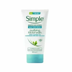 image of Simple Daily Skin Detox Purifying Facial Wash 150ml